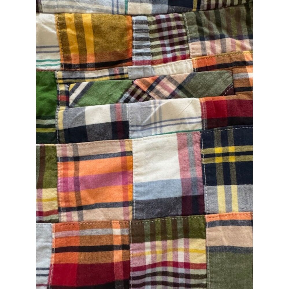 J. Crew Multicolor Patchwork Mini Skirt - image 3